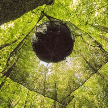 Bulle dans les arbres «Skye» en Bretagne (Finistère)