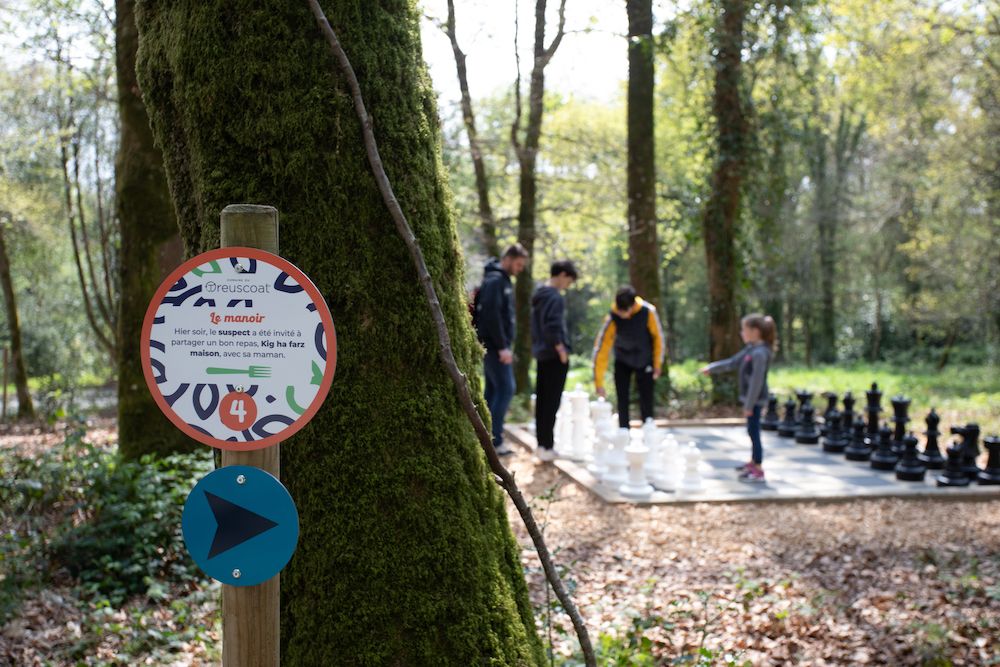 Parc de loisirs de plein air dans un cadre naturel du Finistère