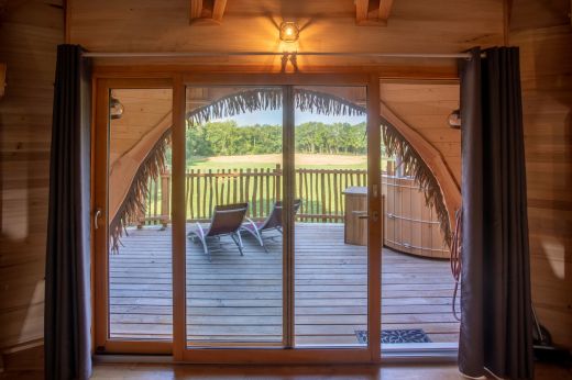 Cabane perchée « Kelso » SPA en Bretagne