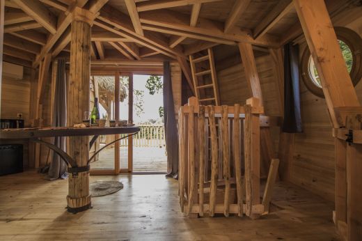 Cabane perchée « Glasgow » en Bretagne