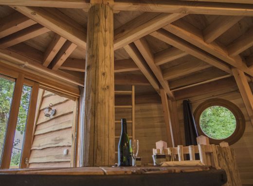 Cabane perchée « Glasgow » en Bretagne