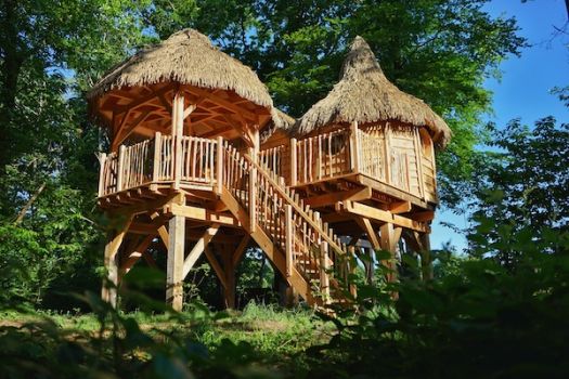 Cabane perchée « Dundee » en Bretagne