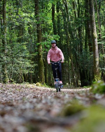 Balade encadrée en e-trottinette au Domaine du Treuscoat