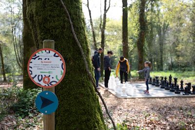 Randonnée et jeux de piste en forêt